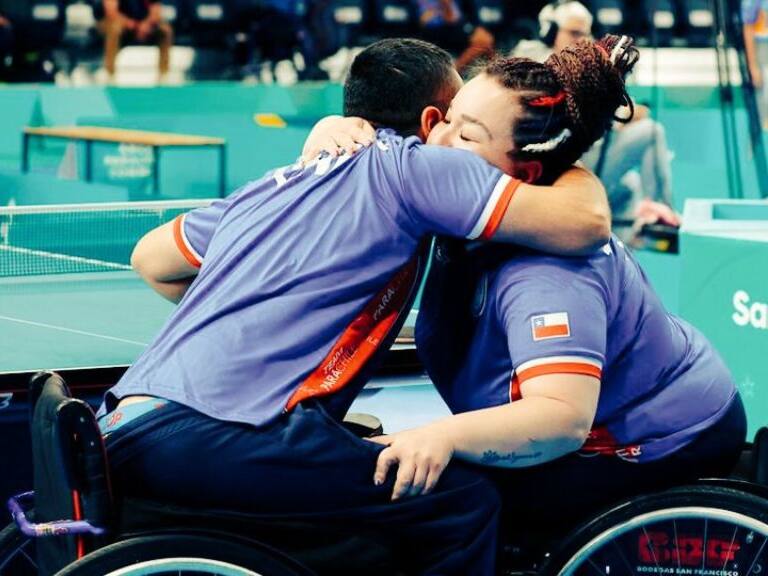 medalla de plata chile - para tenis de mesa - juegos parapanamericanos santiago 2023