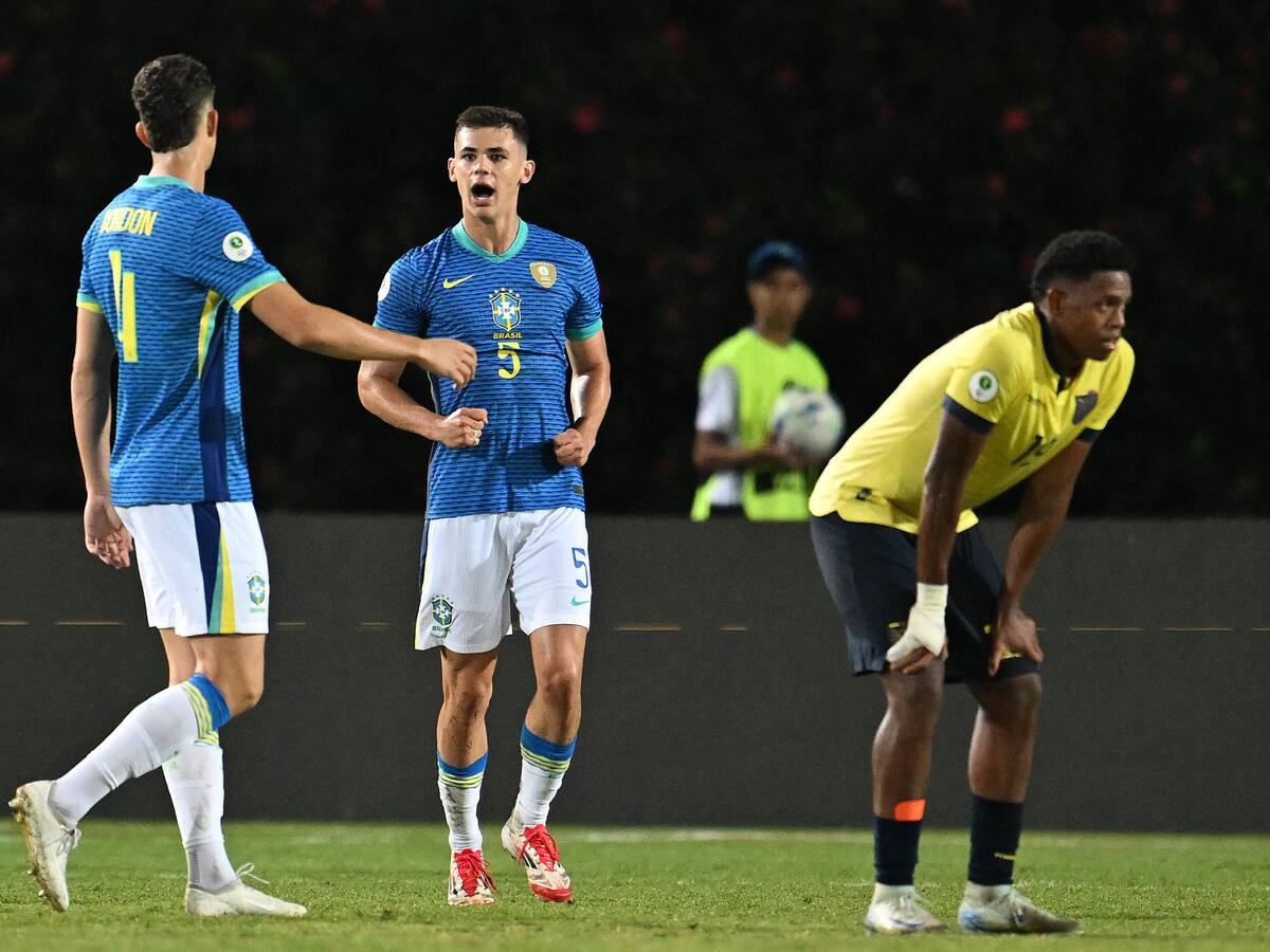 Brasil terminó sufriendo con Ecuador para sellar su clasificación al hexagonal final del Sudamericano Sub 20