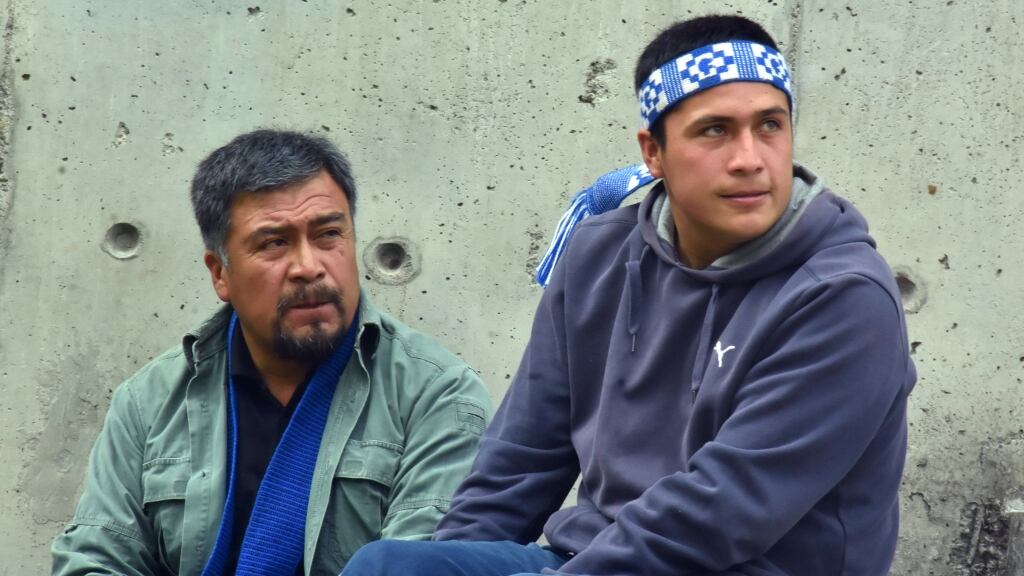 Héctor Llaitul y Ernesto Llaitul