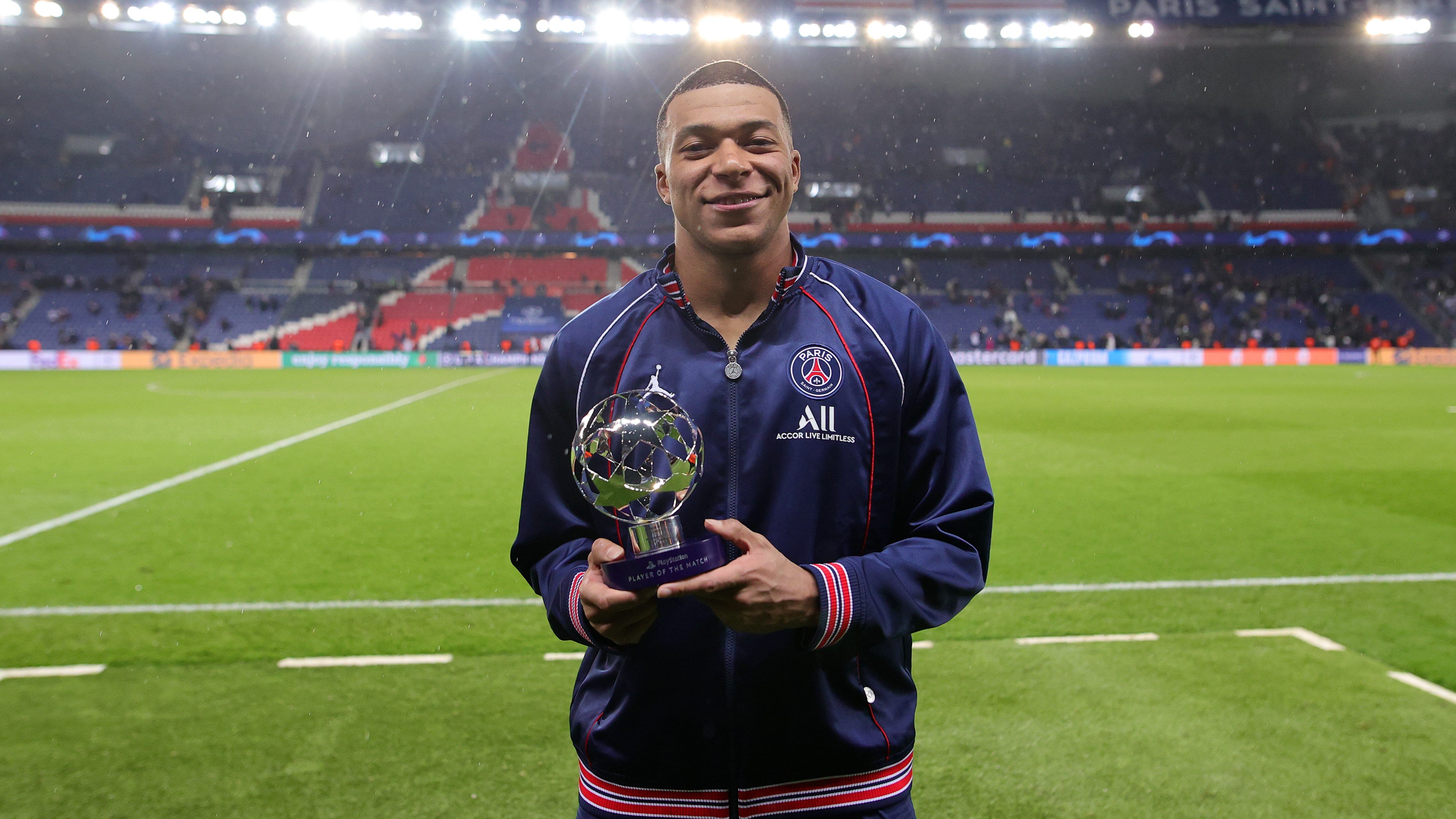 Kylian Mbappé PSG vs Real Madrid