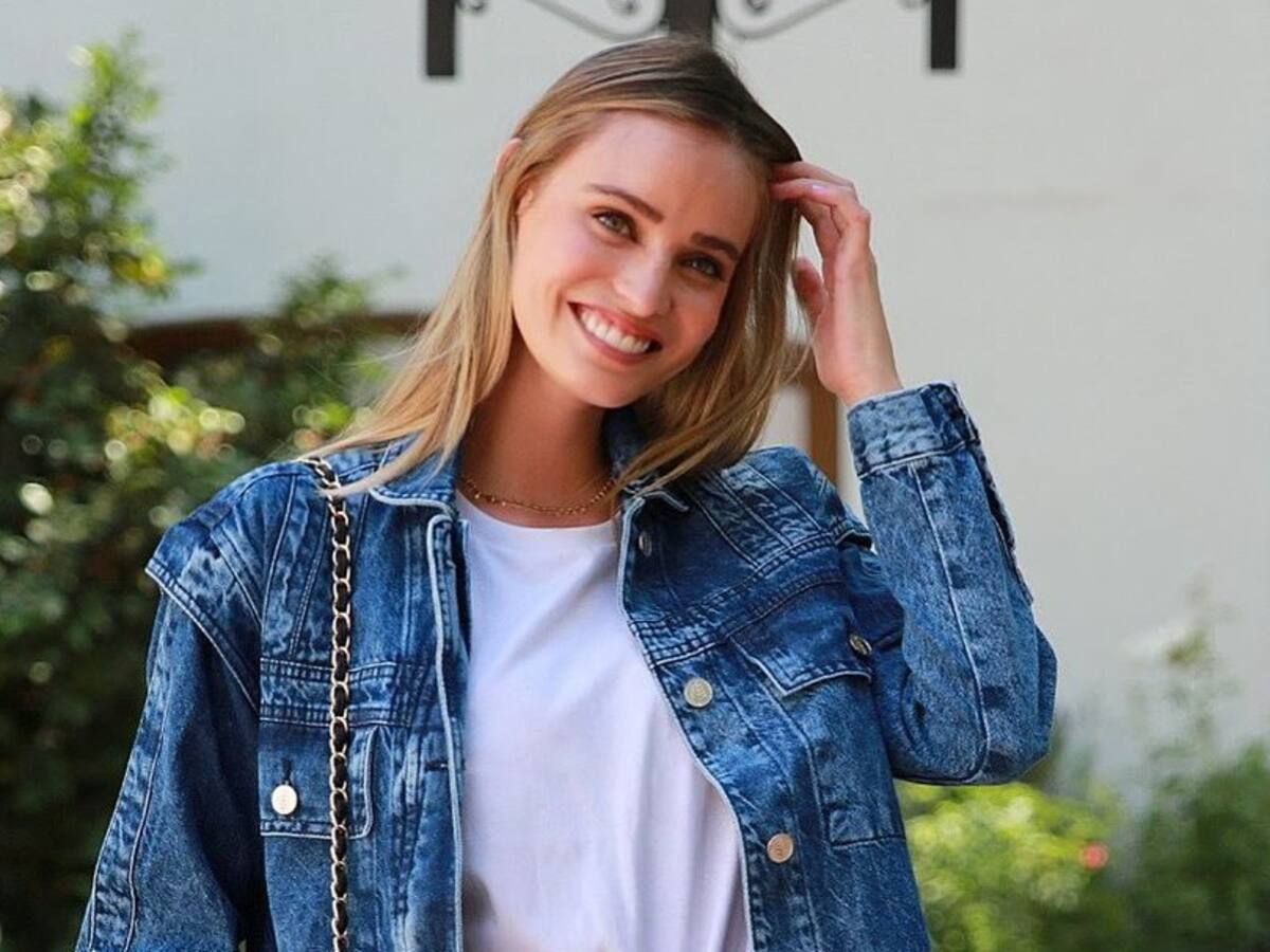 La modelo Trinidad de la Noi se casó a los 22 años en íntima ceremonia