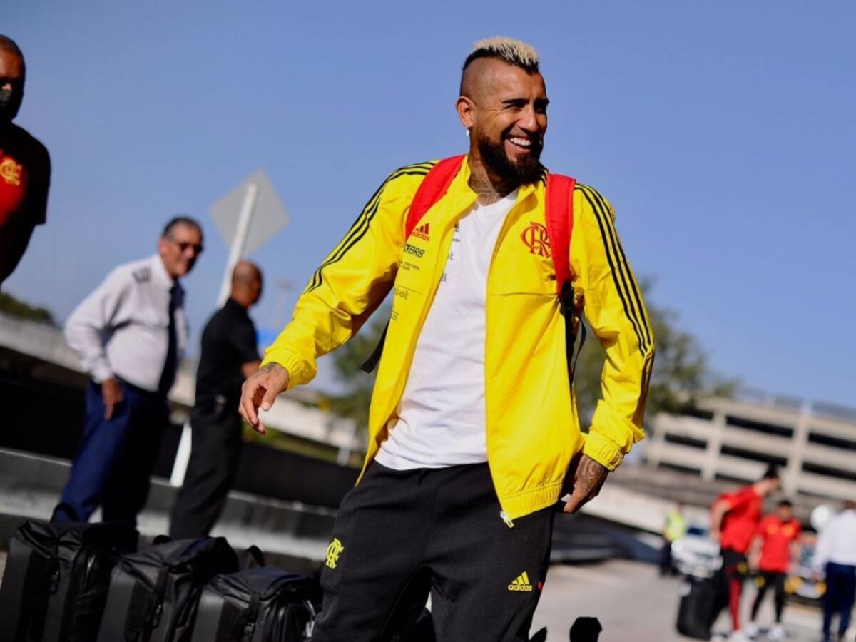 Arturo Vidal asoma como titular en el duelo de Flamengo ante Sao Paulo por el Brasileirao
