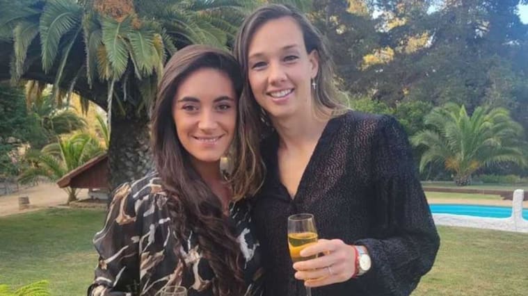 Tiane Endler y Sofía Orozco