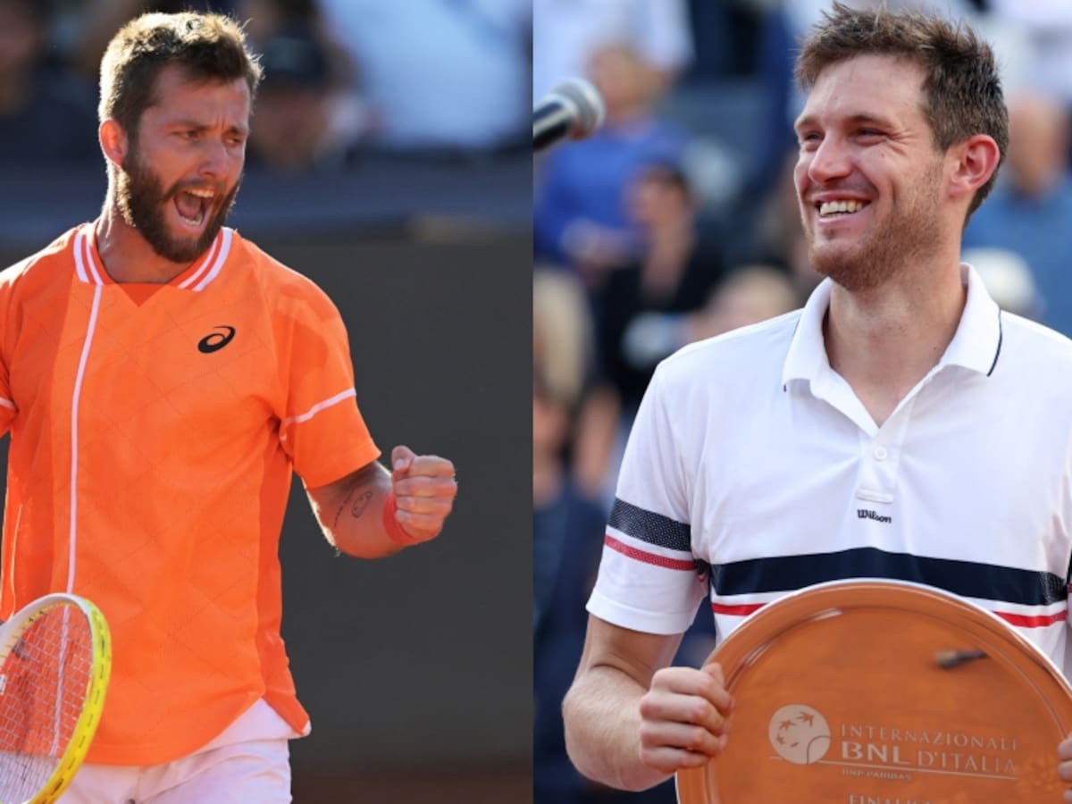 “Espero que estén preparados y sean ruidosos”: Corentin Moutet calienta en redes sociales el duelo ante Jarry en Roland Garros