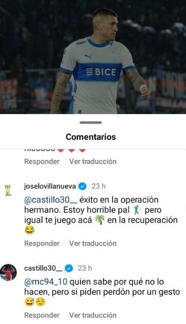 El show continúa: Nicolás Castillo ahora apuntó un duro dardo contra la UC