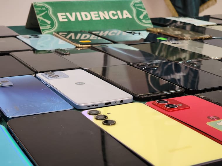 Celulares robados | Carabineros