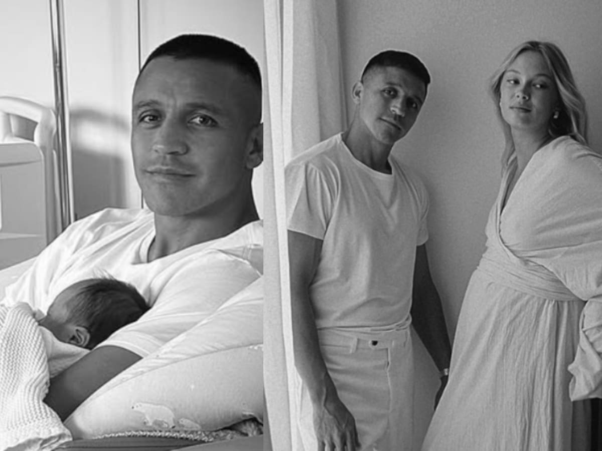 Alexis Sánchez sorprende con primera publicación junto a su hija en redes sociales: “Bienvenida a casa, mi princesa”