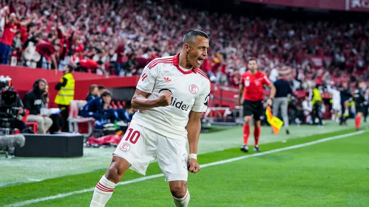 “Le pegué con el corazón”: Alexis Sánchez y el gol para mantener con vida al Sevilla en “el lado más difícil” de su carrera