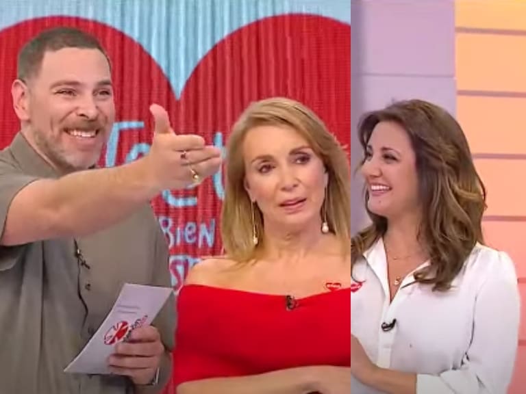 Teletón 2022: Karen Doggenweiler aseguró en la previa de la Matinatón que había «tensión sexual» entre Repe y Priscilla