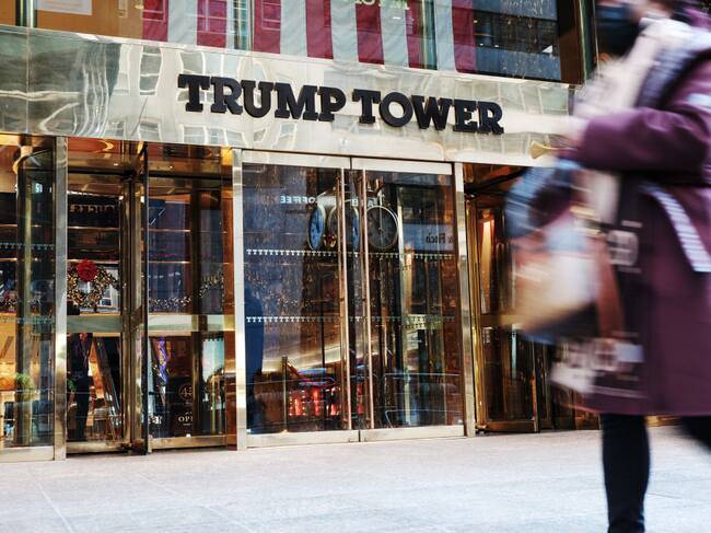La Torre Trump en la ciudad de Nueva York