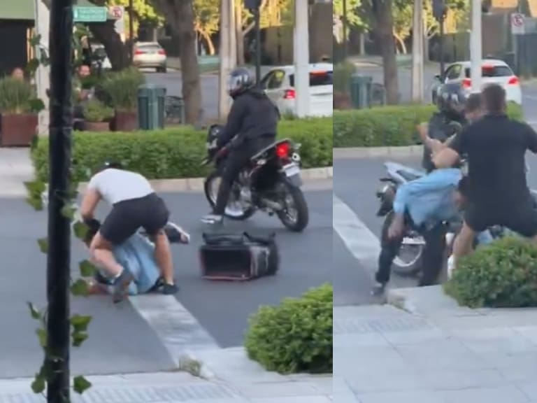 Se hicieron pasar por repartidores: sujetos asaltan restaurante en Vitacura y atropellan a cliente