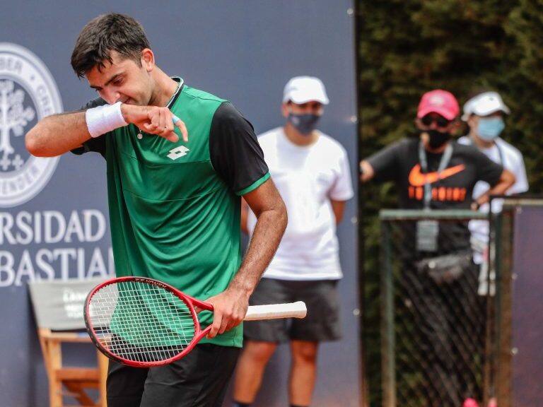 17 de Febrero de 2021 / CONCEPCION
Federico Coria a derrota a Tomas Barrios en ATP Challenger de Concepcion, durante el estado de catastrofe de la pandemia covid-19
FOTO: RODRIGO GAJARDO / AGENCIAUNO