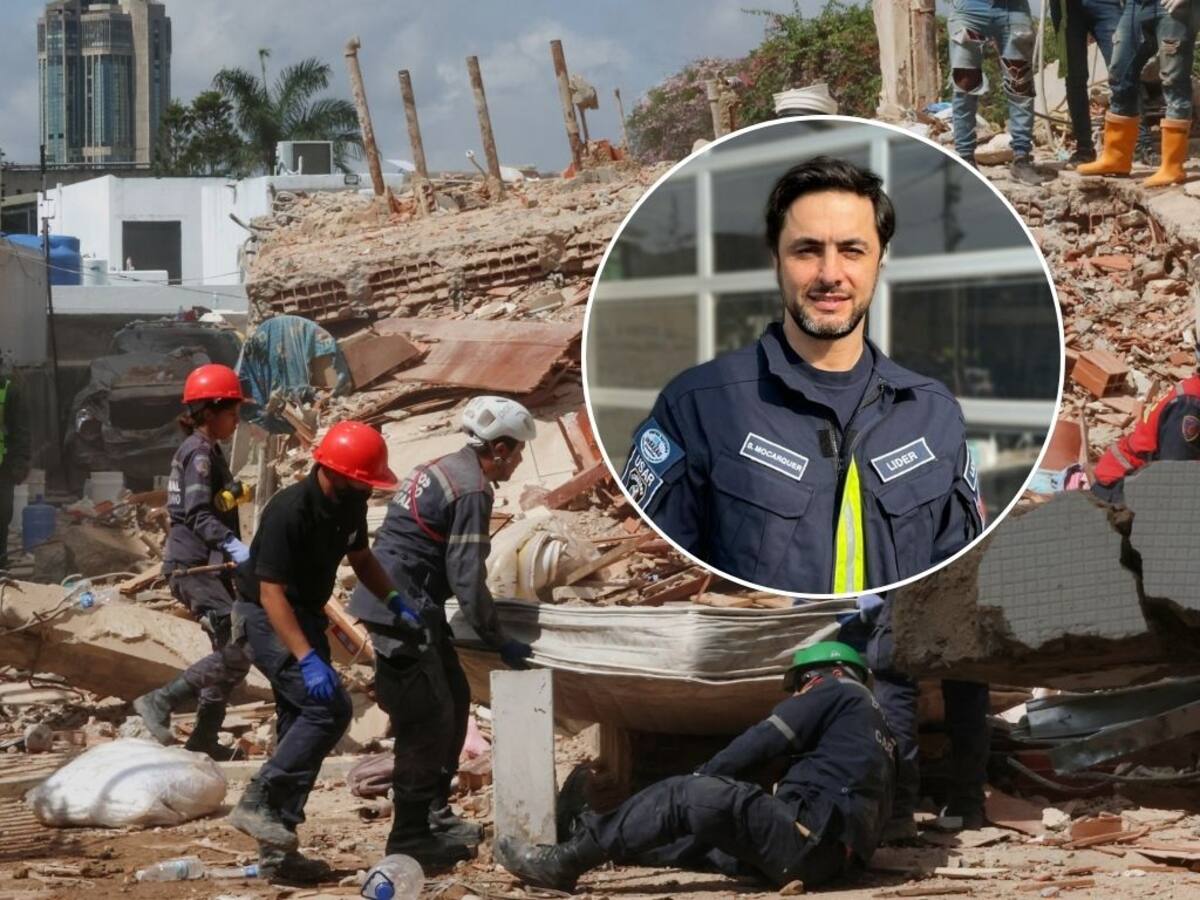 “El tipo de colapso...”: rescatista chileno revela detalle que reduce las esperanzas de hallar sobrevivientes en Venezuela