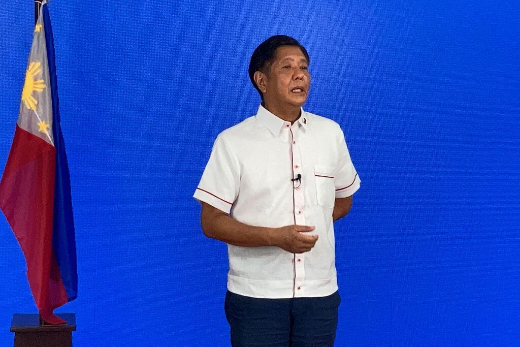 El mandatario electo de Filipinas Ferdinand Marcos Junior