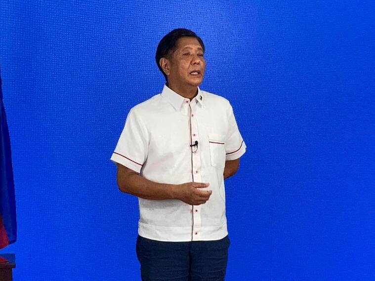 El mandatario electo de Filipinas Ferdinand Marcos Junior