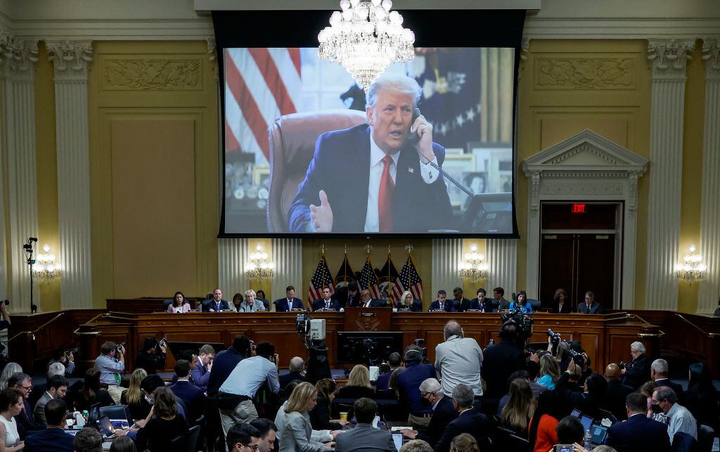 Comisión investigadora expone el rol de Trump en el ataque al Capitolio