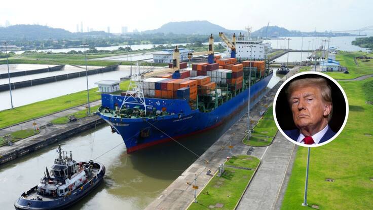 Aseguran que Donald Trump baraja opciones militares para retomar el control del Canal de Panamá