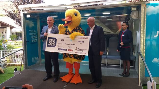 Ejecutivos de Jetsmart y el "pato" del Bancoestado