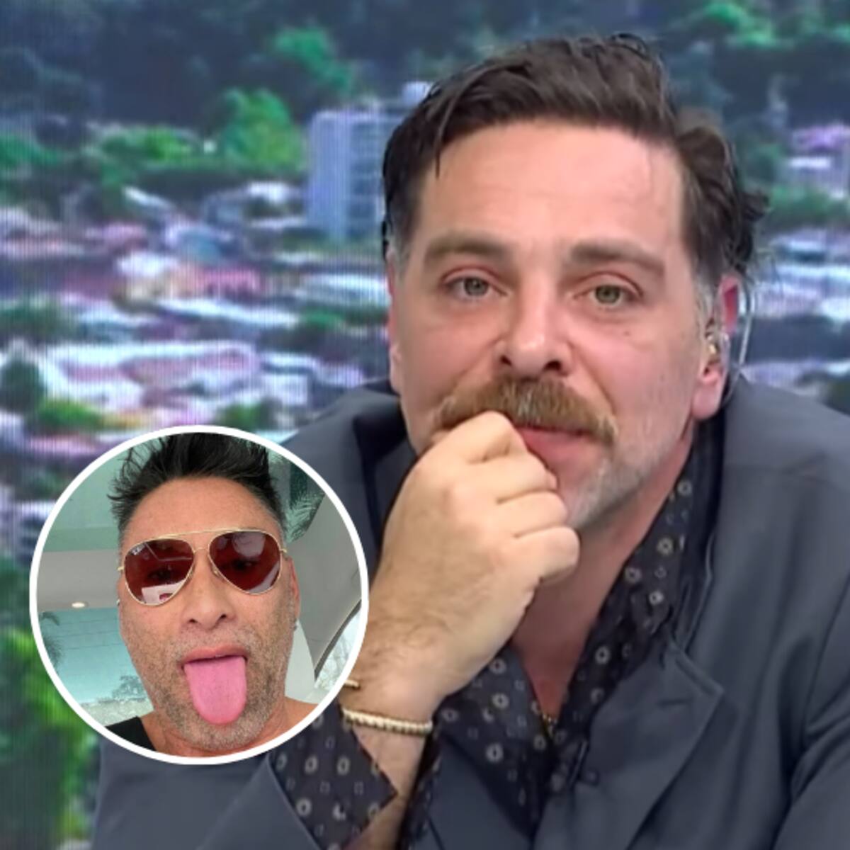 “Me va a ganar el set este hue...”: el inesperado cruce entre José Antonio Neme y Marcelo ‘Chino’ Ríos en vivo