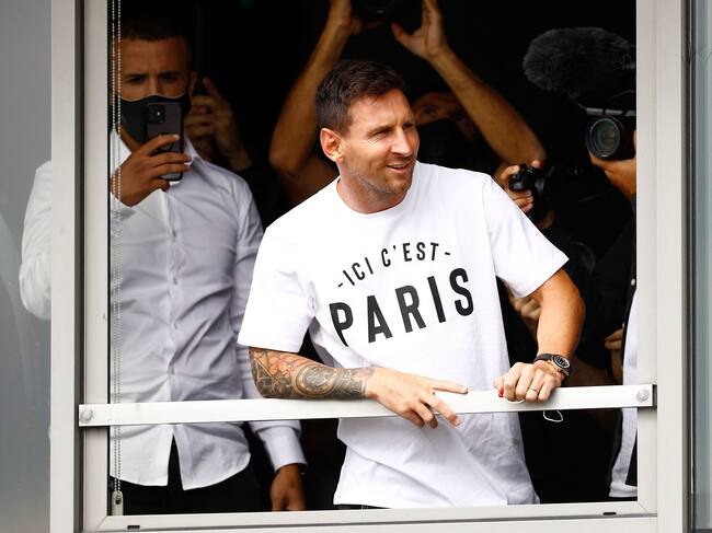 Lionel Messi en París / Getty Images