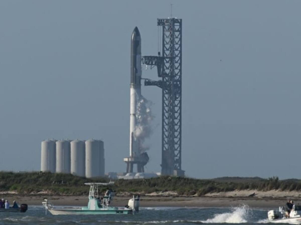 SpaceX suspende lanzamiento de Starship, el cohete más poderoso del mundo