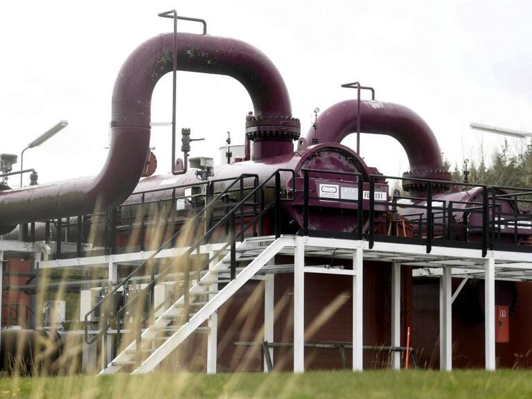 Planta de recepción del gas ruso ubicada en una localidad de Finlandia