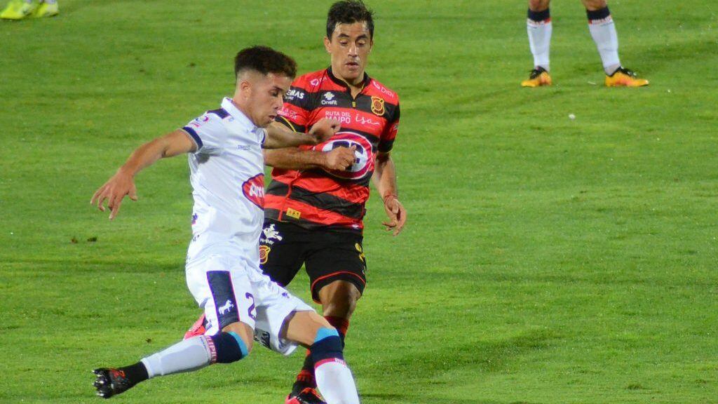 30 DE ENERO DE 2021/TALCAPartido valido por la vuelta de la Liguilla por el Ascenso de Primera B, entre Rangers y Deportes Melipilla, disputado en el Estadio Fiscal de Talca.
FOTO: ALEX BELTRAN/AGENCIAUNO