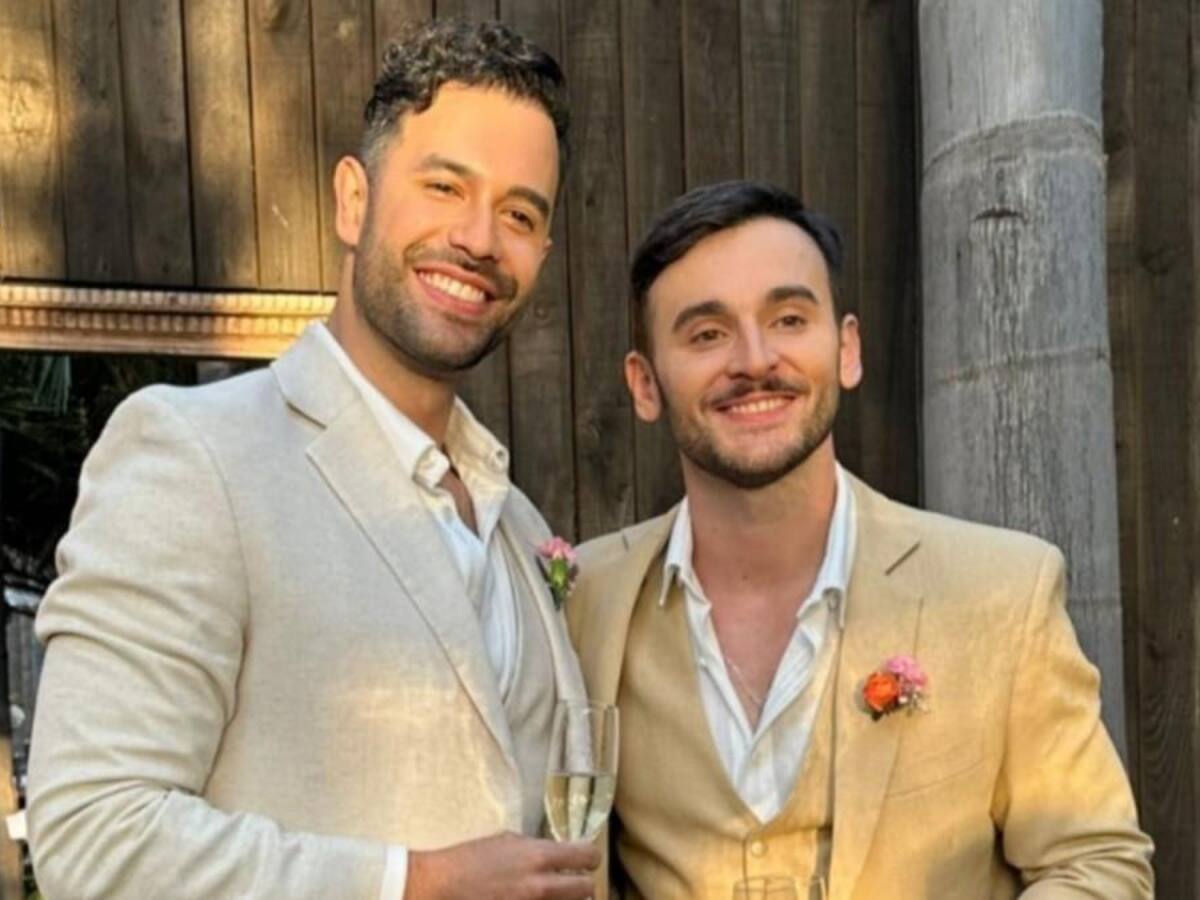 Tomás González contrajo matrimonio en íntima ceremonia