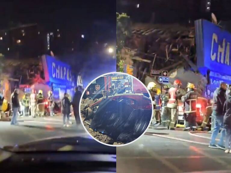 Tres mujeres murieron tras colisionar un vehículo contra un local de 10 de Julio en Santiago Centro