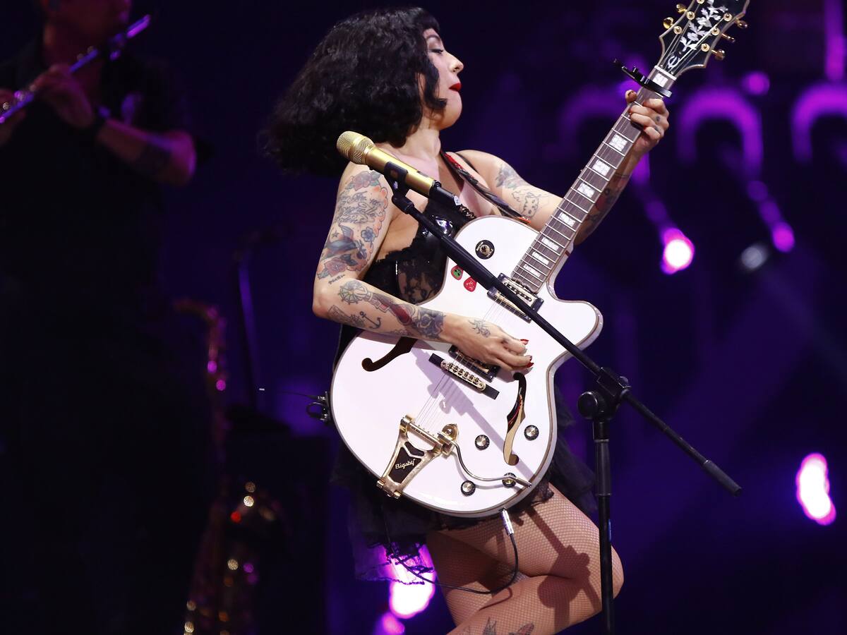 Los gritos del público que se hicieron sentir durante el show de Mon Laferte
