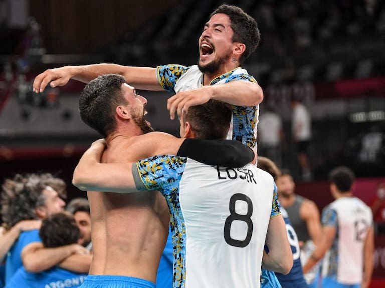 Argentina festeja el triunfo y el bronce olímpico del voleibol en Tokio