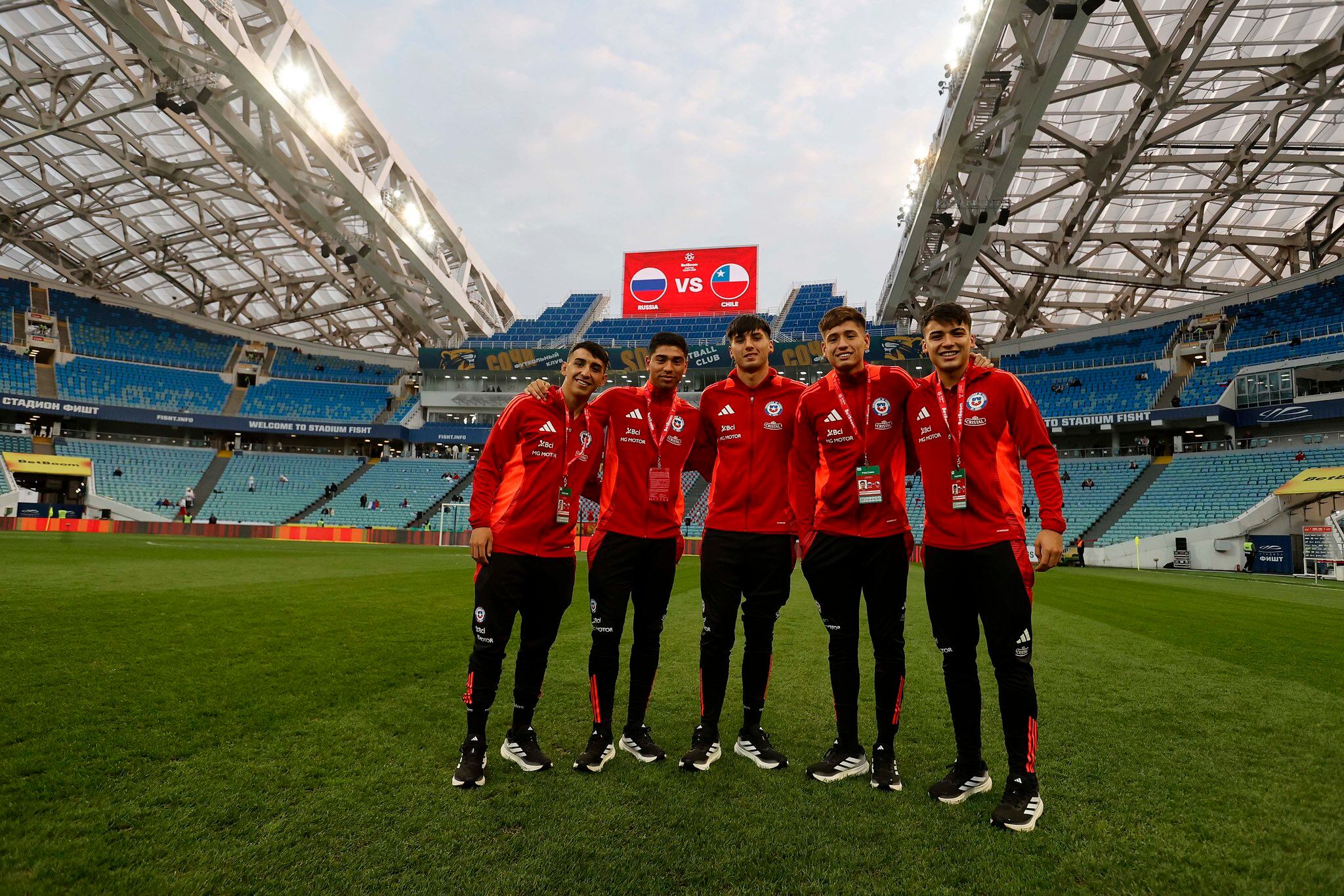 La nueva generación de La Roja le ganó a Rusia en Sochi