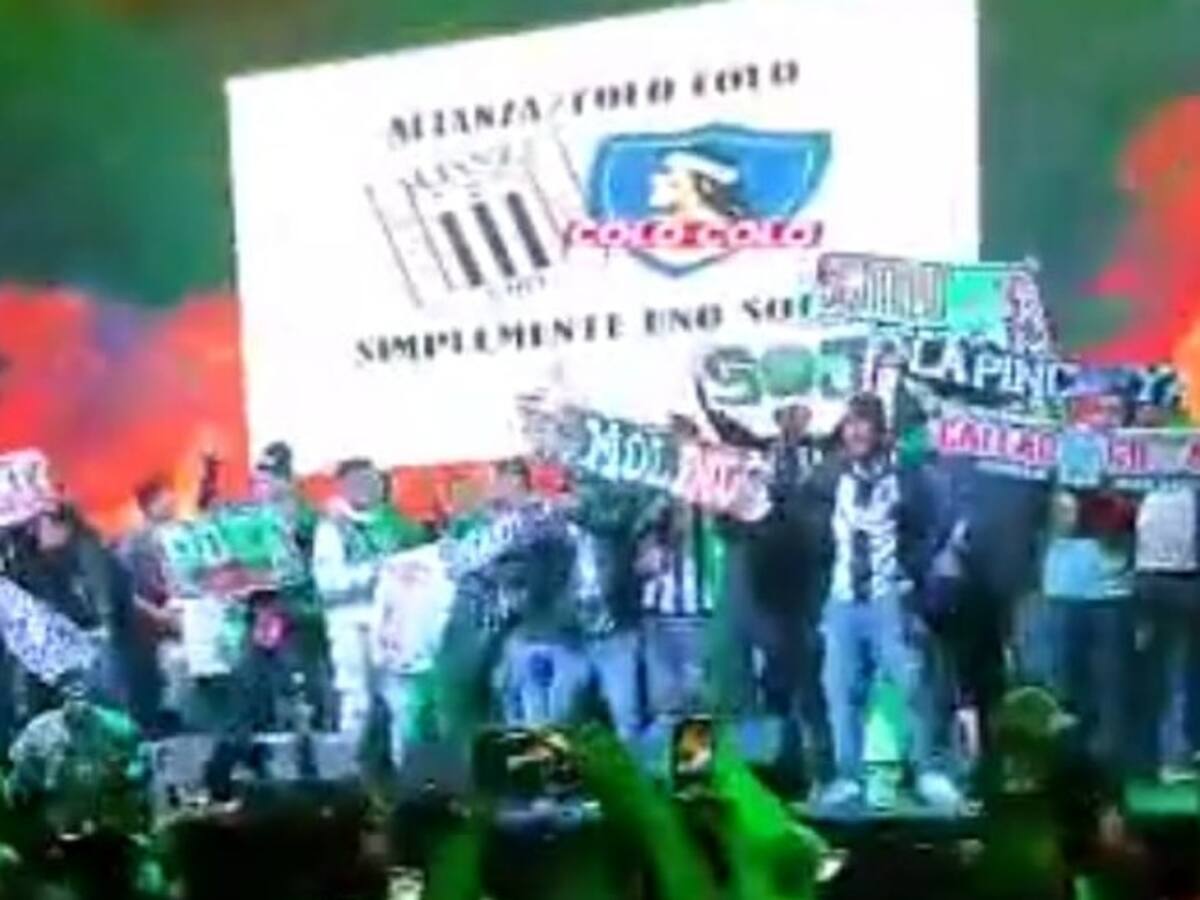 «Alianza y Colo Colo, simplemente, uno solo»: hinchas peruanos y chilenos se fueron de fiesta en la previa del duelo por Copa Libertadores