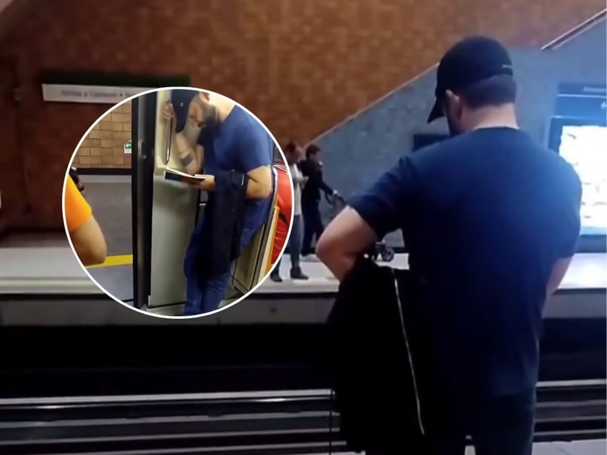Entre elogios y críticas: expresidente Boric reaparece en el Metro y desata ola de reacciones en redes sociales