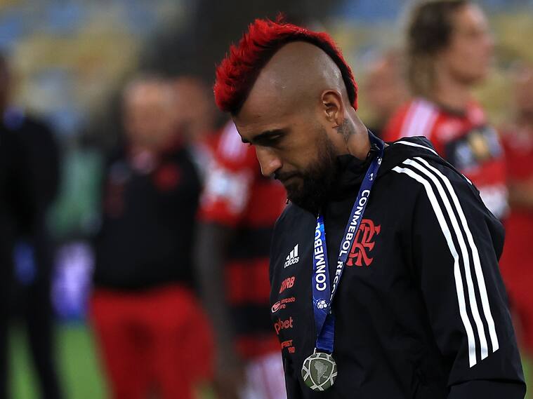 Arturo Vidal se fue por la puerta trasera del Flamengo | Getty Images