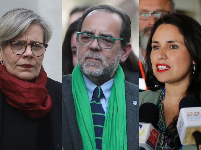 Fotos: Agencia UNO | De izquierda a derecha: Lorena Fries, Jaime Mulet y Sofía González