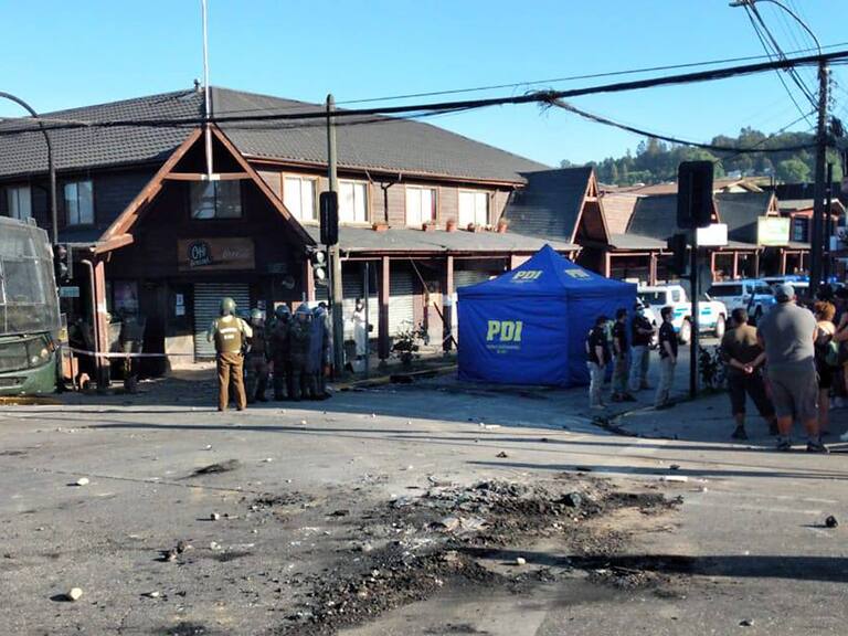 Fiscalía pedirá ampliar la detención de carabinero por muerte de malabarista en Panguipulli