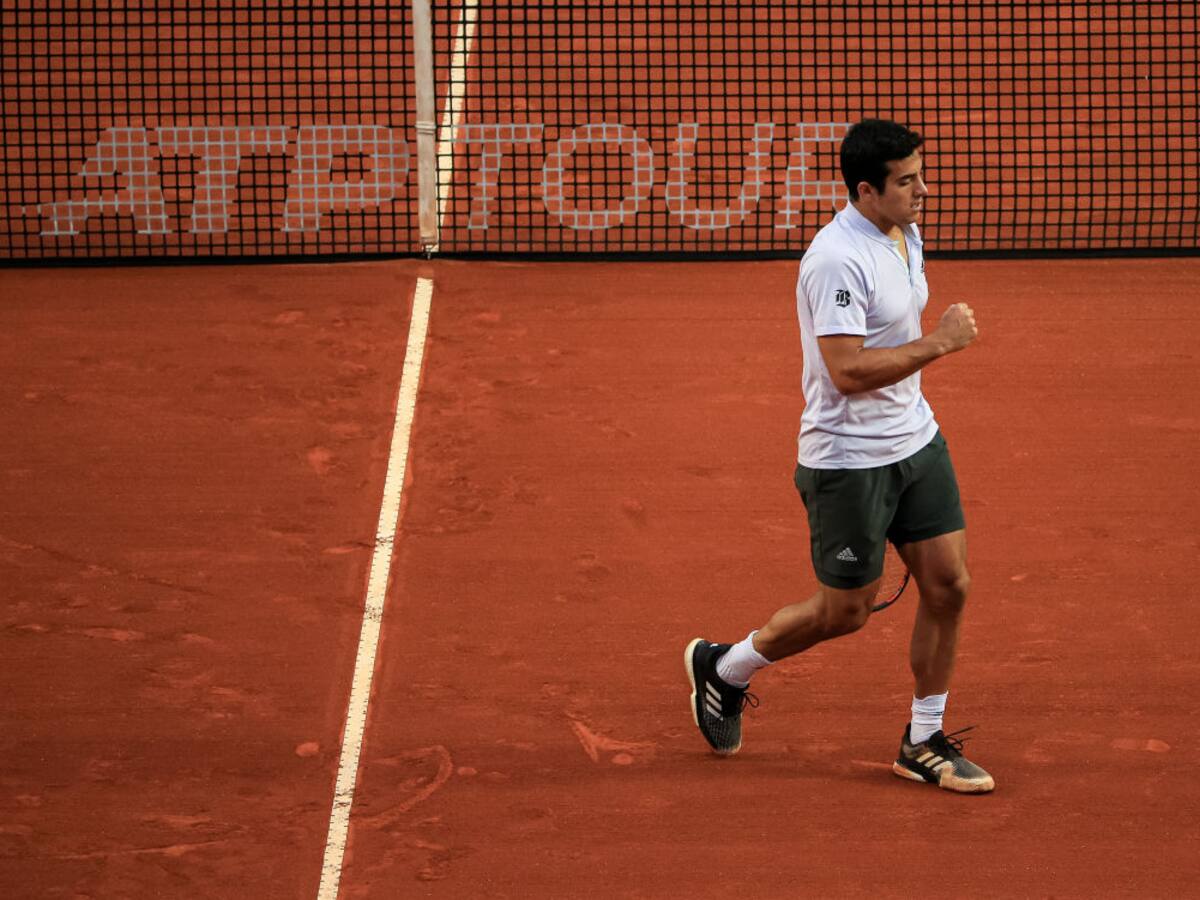 Cristian Garín derrotó al local Hanfmann avanzó a cuartos de final en Hamburgo