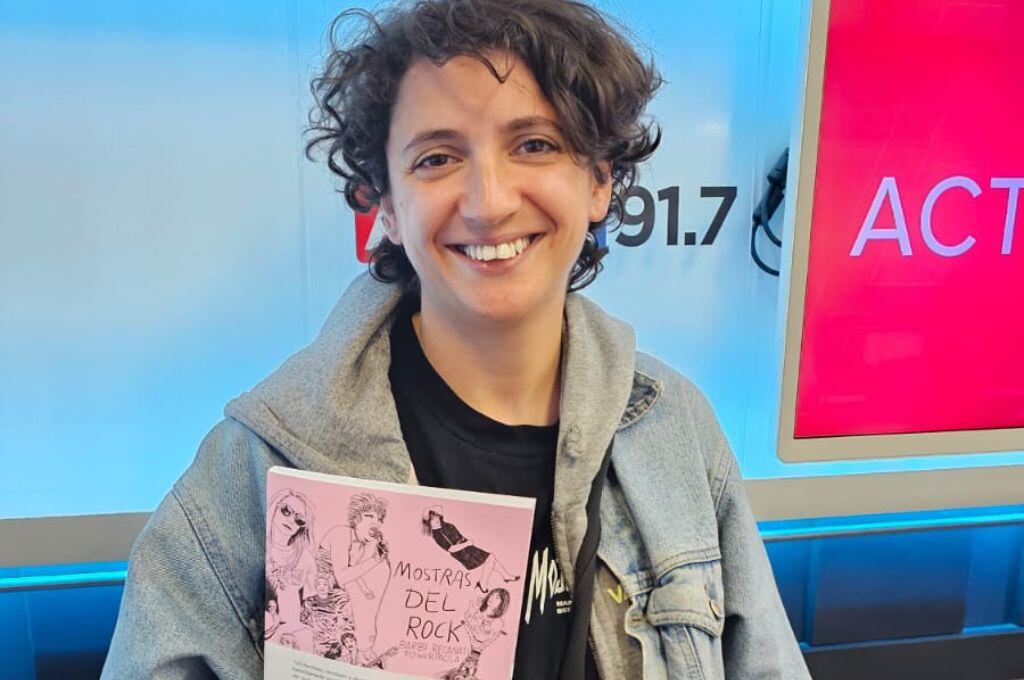 Barbi Recanati y su libro Mostras del Rock: "Son las historias que me hubiera gustado leer cuando era adolescente"