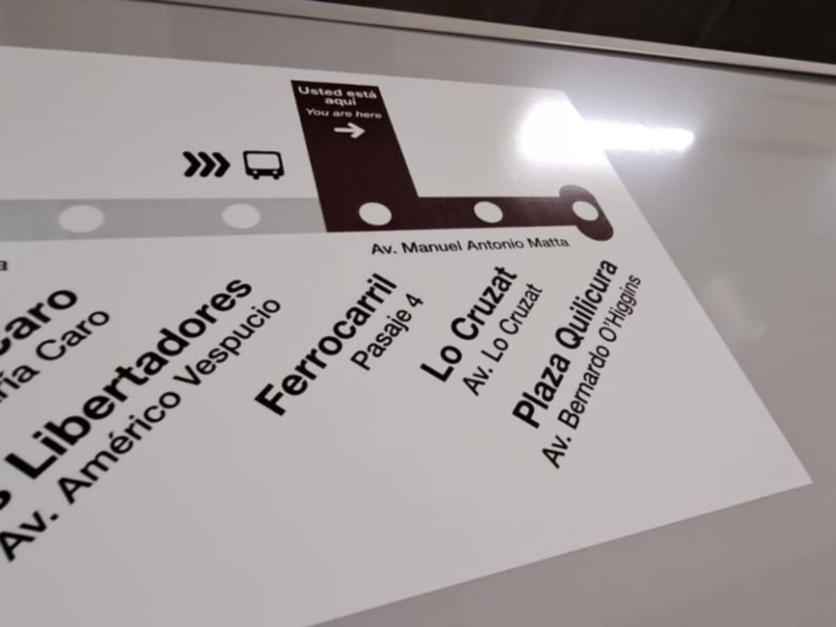 Autoridades inician marcha blanca de la extensión de la Línea 3 del Metro de Santiago
