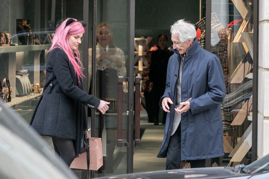 Charlie Watts y su nieta, Charlotte en 2018 | Getty Images