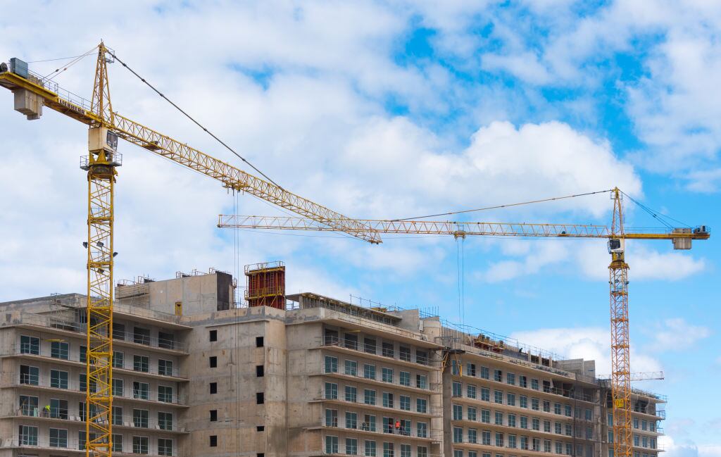 La construcción del International Hotel en Varadero