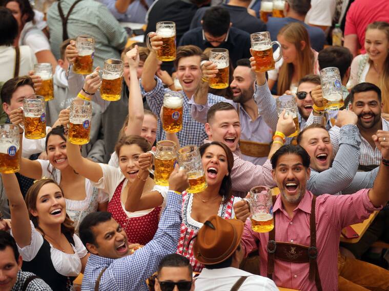 Los participantes en la Oktoberfest 2019 de Múnich