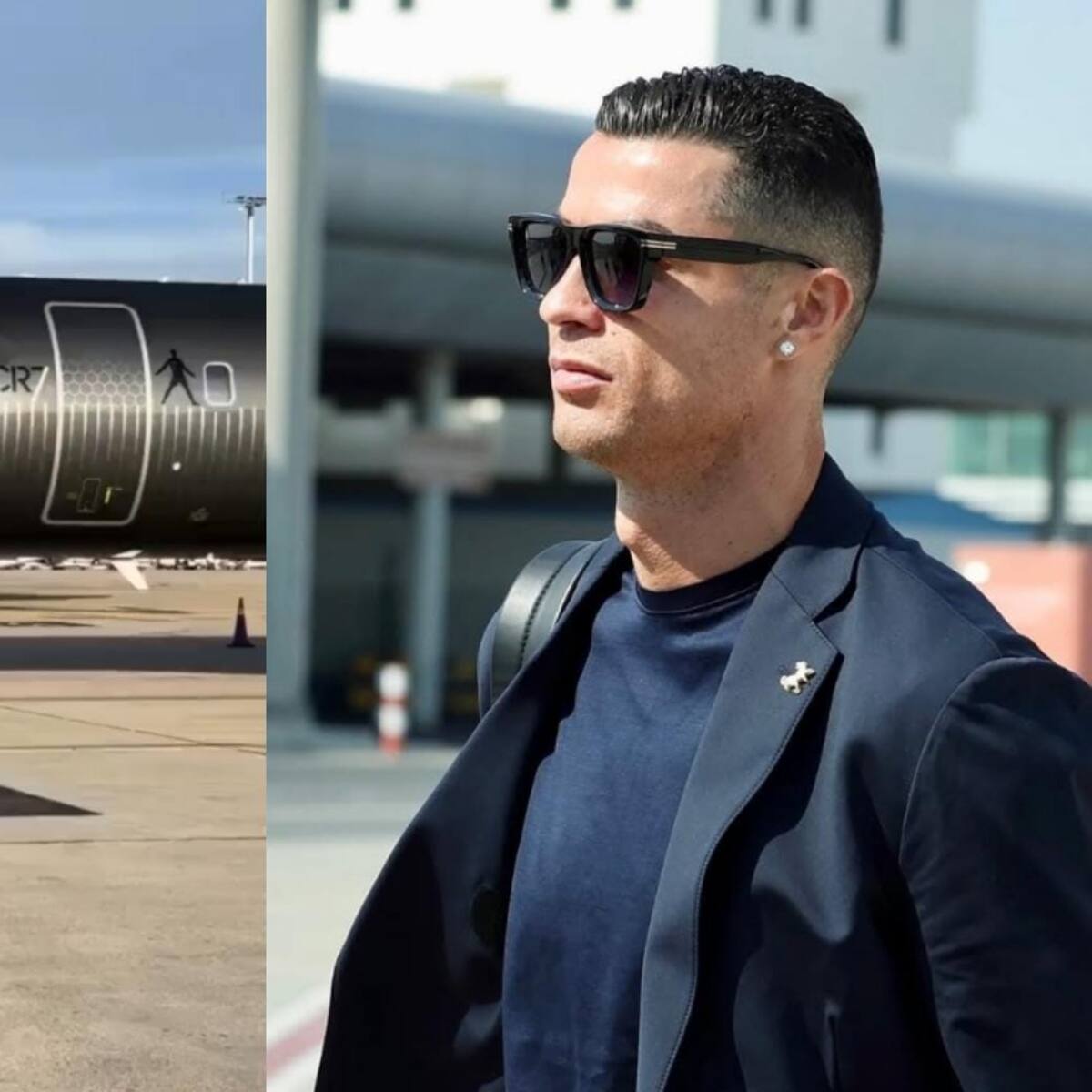 El último lujo de Cristiano Ronaldo: cómo es y cuánto cuesta el nuevo jet privado que adquirió el crack portugués