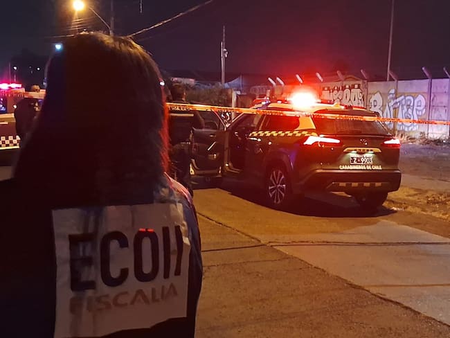 Homicidio en Huechuraba: víctima muere baleada y se investiga la presunta quema de su automóvil