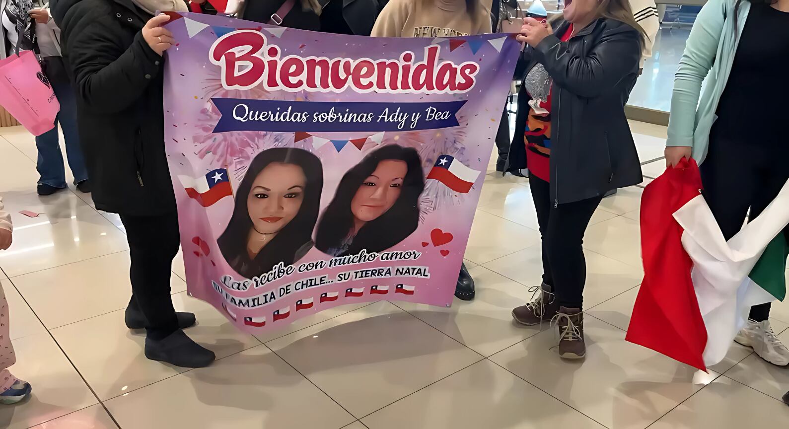 Madre de Hualpén se reencuentra con sus hijas gemelas tras 46 años