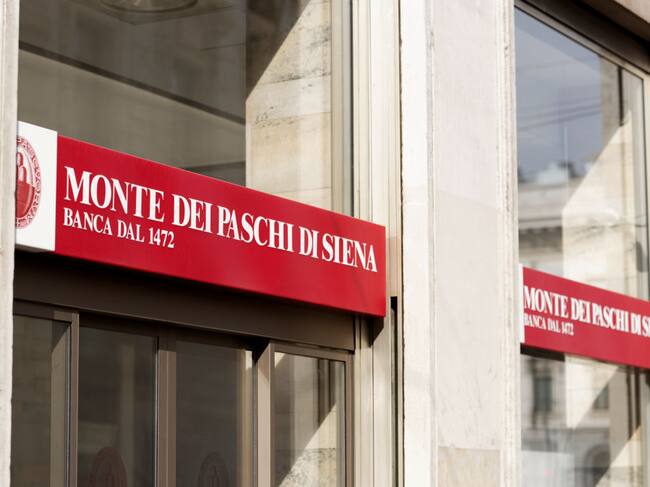 Oficina del banco Monte Dei Paschi di Siena en Milán