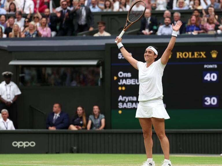 Ons Jabeur remonta ante Sabalenka para clasificar por segundo año seguido a la final de Wimbledon