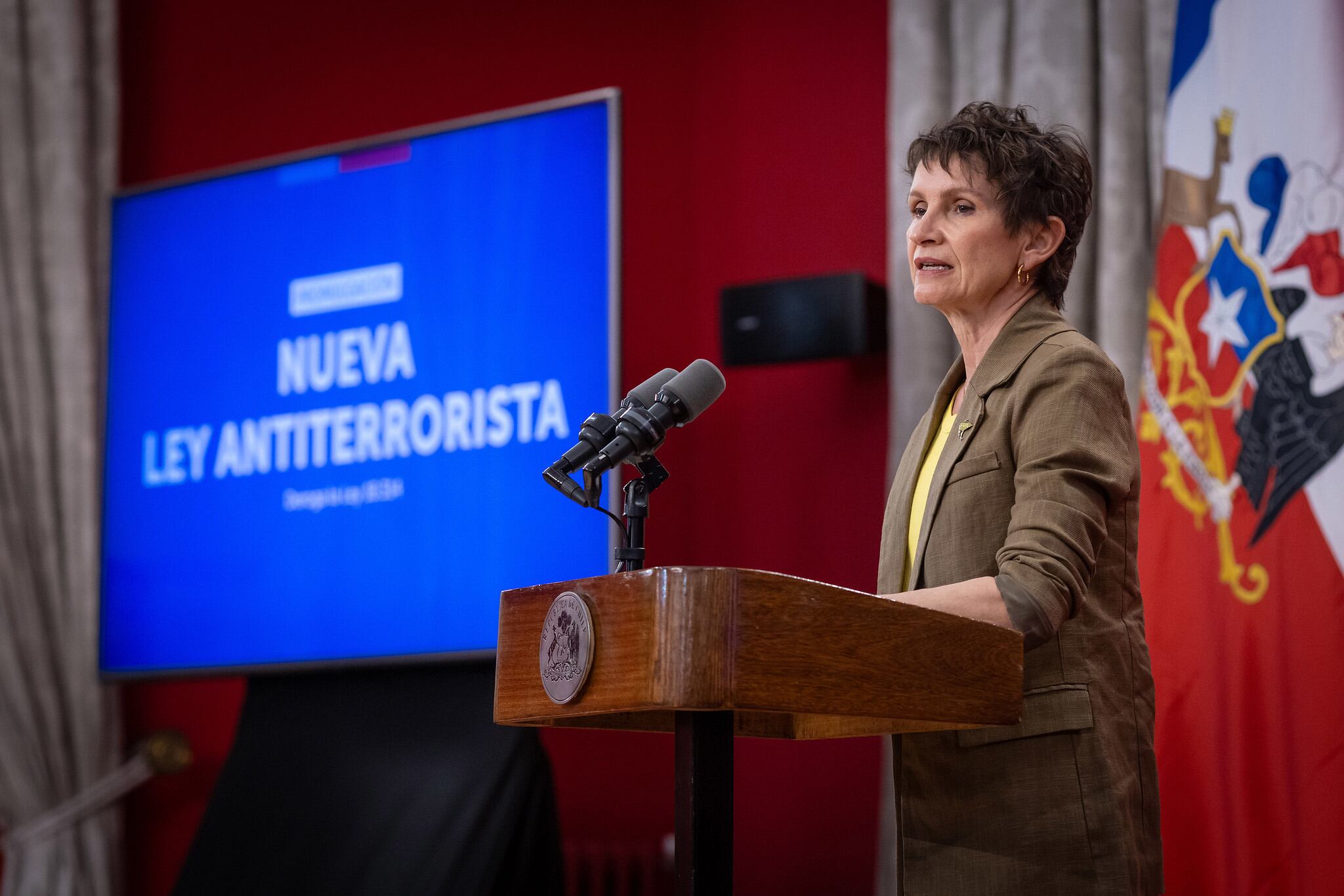 Ministra del Interior, Carolina Tohá.