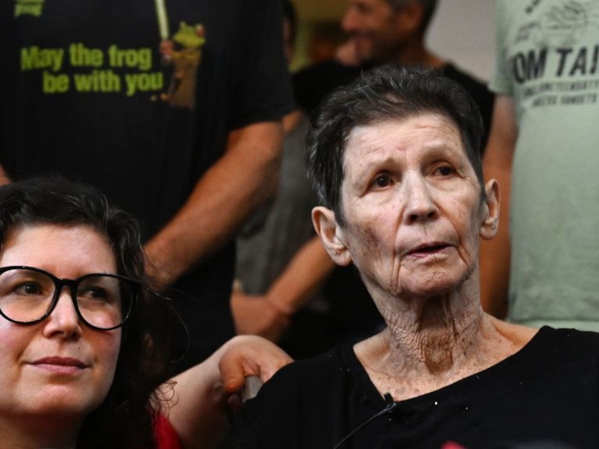 El crudo testimonio de una rehén liberada de Hamás de 85 años: “He pasado por un infierno»
